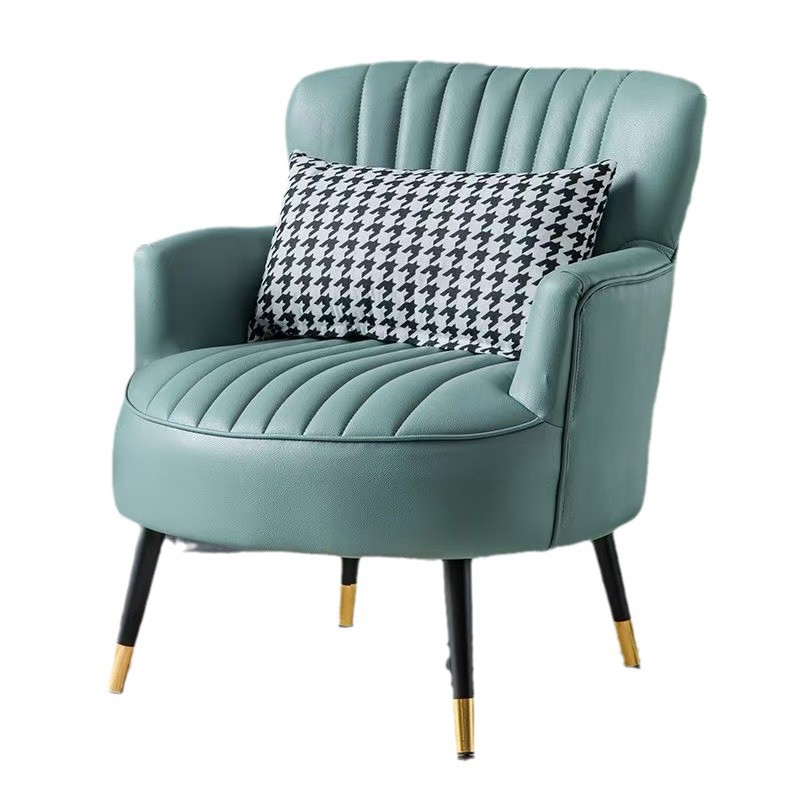 Nordico ligero de lujo silla perezosa sofá individual red mesas y sillas combinación de salón balcón residencial una mesa y dos sillas combinación