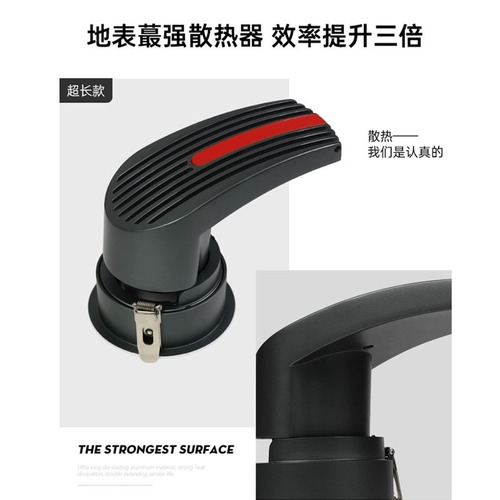 Home spotlight small hill spotlight full spectrum embedded no main light anti-glare 98 display COB wall washer Zhongshan light