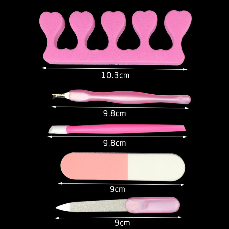 5-piece manicure set, manicure tool set, five-piece set, gift, manicure small set, cross-border supply