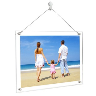 Factory Direct Sales Acrylic Photo Frame A4 Transparent Table Certificate Frame Business License Frame 12inch Authorized Transparent Frame