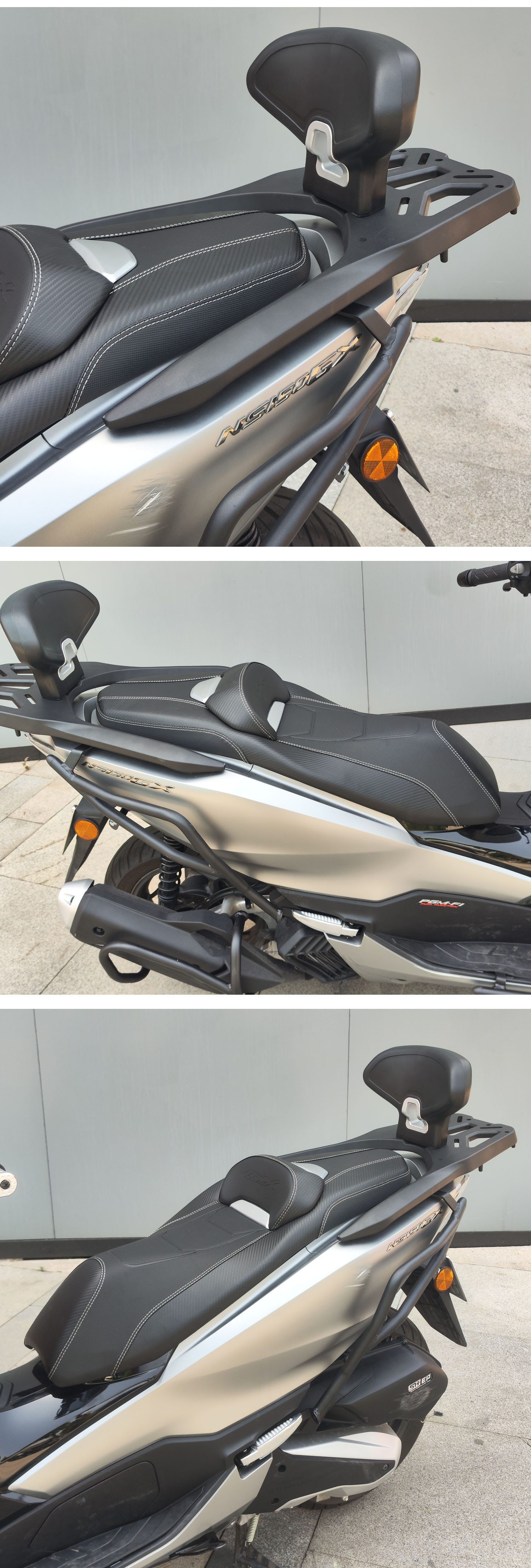 Comfortable, Wear-Resistant, Anti-Slip, Thickened, High Rebound Motorcycle Seat Cushion for Honda NS150GX Modification