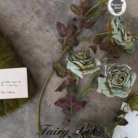 高雅小众暗黑 肆意生长的地衣花风 森办公文化仿真植物仿真园艺