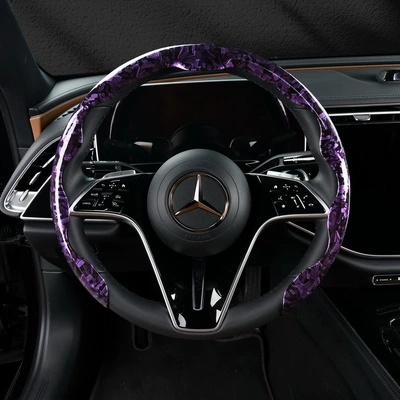 maple pattern card type car steering Steering wheel cover