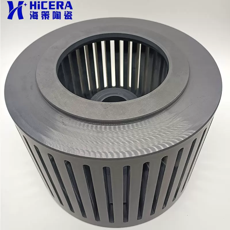 氮化硅陶瓷200分级轮叶轮斜槽直槽气流粉碎厂家直销定制粉碎机