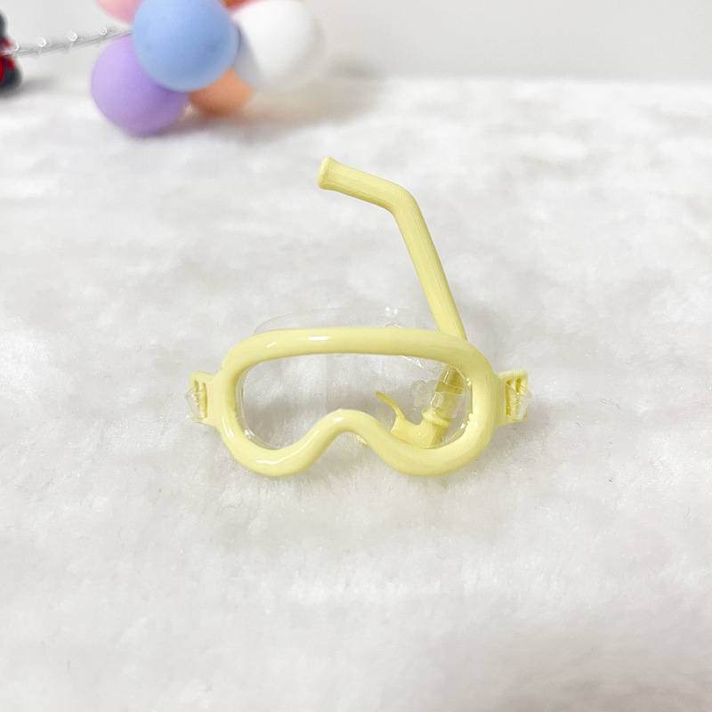 盲盒Labubu衣服配件 手工制作精致潜水镜 盲盒挂件labubu4.0泳镜|undefined