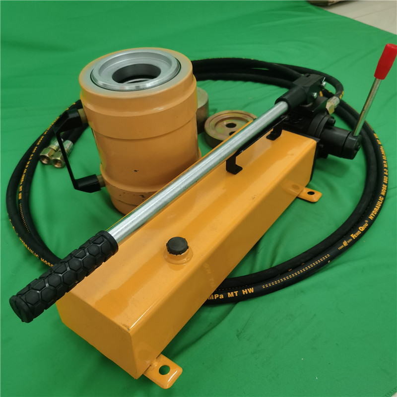 桥梁穿心式千斤顶桥梁张拉空心千斤顶YCW桥梁支护张拉机具