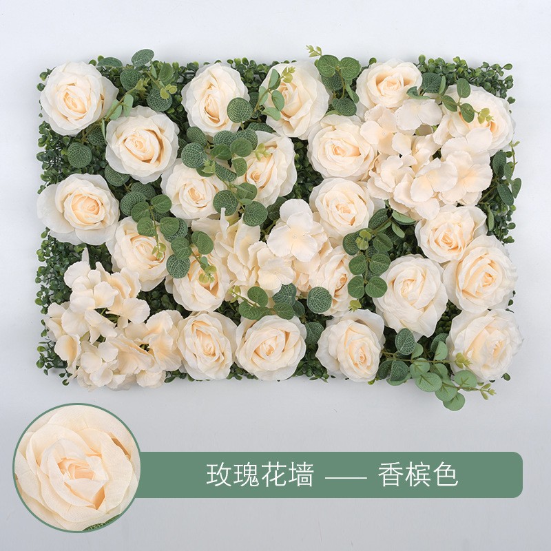 Muro de Flores de Hortensia para Decoración de Bodas, Arreglo Floral, Fondo de Pantalla, Alfombra de Pared, Arreglo Floral Artificial, Muro de Flores Famoso en Internet, Decoración de Bodas al por Mayor