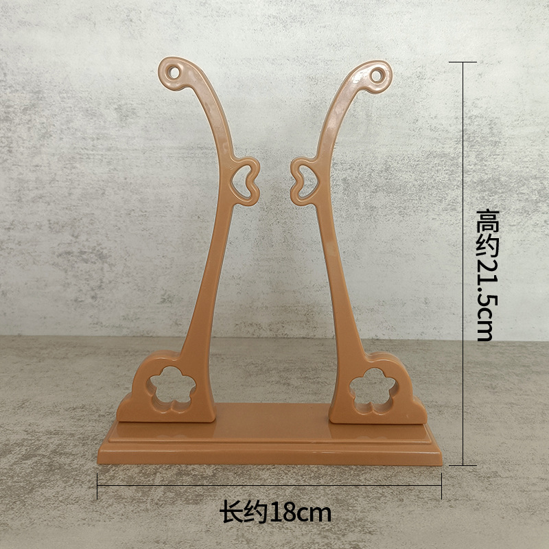 Desmontaje ventilador base ventilador marco Ebony universal femenino ventilador masculino soporte ventilador soporte productos de bambú artesanía al por mayor