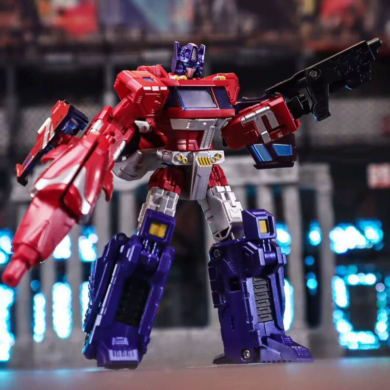 Классическая игрушка-робот Transformer в масляной цветовой гамме JD Classic Oil-Transport Transformer Robot Toy, коллекционная фигурка в классическом цвете