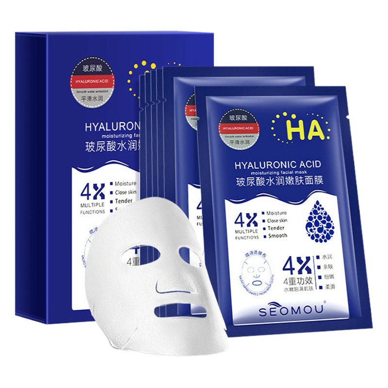 Tiktok популярная маска с лиофилизированной гиалуроновой кислотой, увлажняющая, цельная маска для кожи, оптовая продажа, цельная доставка