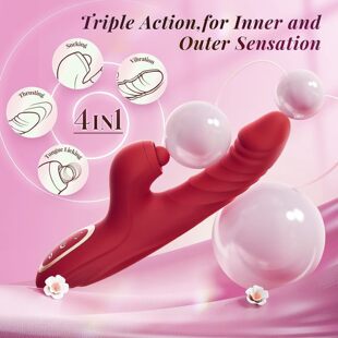 Masturbation Artifact Women's Telescopic Beating Adult Products Vibroids Women's Second Wave AV Stick vibrator Foreign Trade Explosions