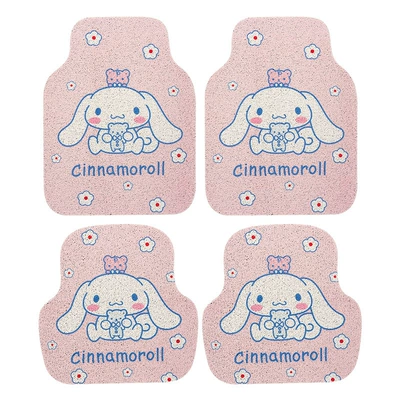 Silk Loop Foot Mat, Avtomobil döşəmə paspasları - silk-ring-pink-jade-gui-dog-four-piece-set-first-5064-after-5050