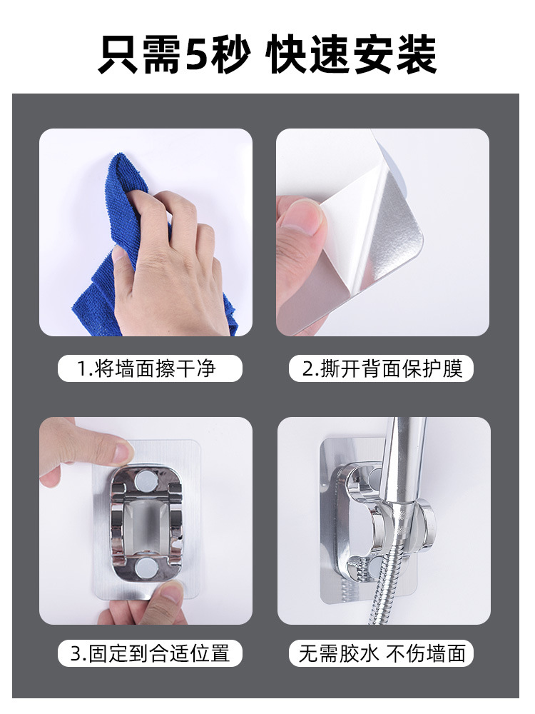 Toilet companion flushing water gun head, bathroom high-pressure spray gun, gray-black feminine wash, toilet pressurized nozzle, water pipe undefined