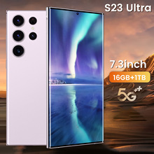 S23Ultra跨境手機亞馬遜爆款全球版4G 3+64高端7.3寸大屏智能手機