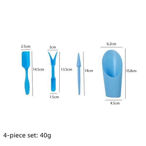 Succulent Tool Set Combination Seedling Extractor Hole Punch Bucket Shovel Soil Scoop Gardening Tools Flower Pot Plastic Shovel