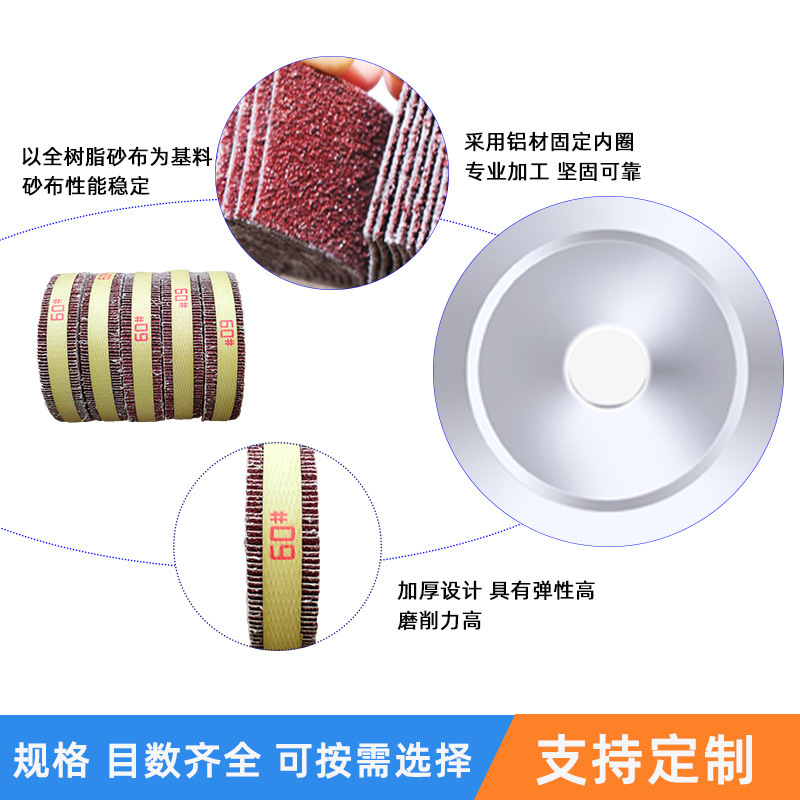 メーカーの商品の供給元は千ページの輪の金属のサビを除いて研磨して糸の3合のステンレスの台所用品の工場の酸化皮の千ページを引きます。|undefined