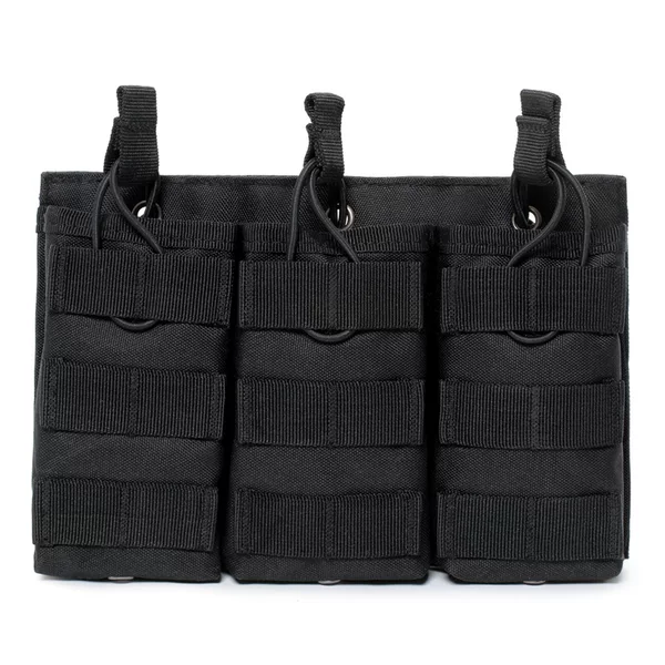 Military Enthusiast Tactical Triple Magazine Pouch Field Molle Bullet Accessory Hanging Bag Cs Shooting Magazine M4 Storage Bag