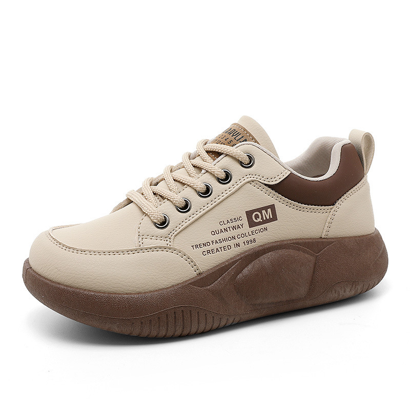 Zapatillas de maternidad con sensación de pisar excremento para mujer, estilo primavera 2026, casuales, versátiles, de suela blanda, ligeras, no cansan, botas de nieve grises. image 6
