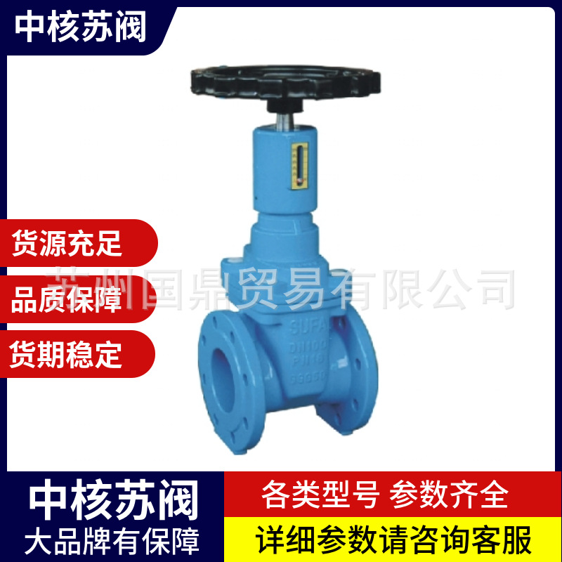 中核科技弹性座封闸阀锁控丝扣密封型刀型 型号齐全中核苏阀