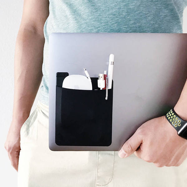 Adhesive laptop