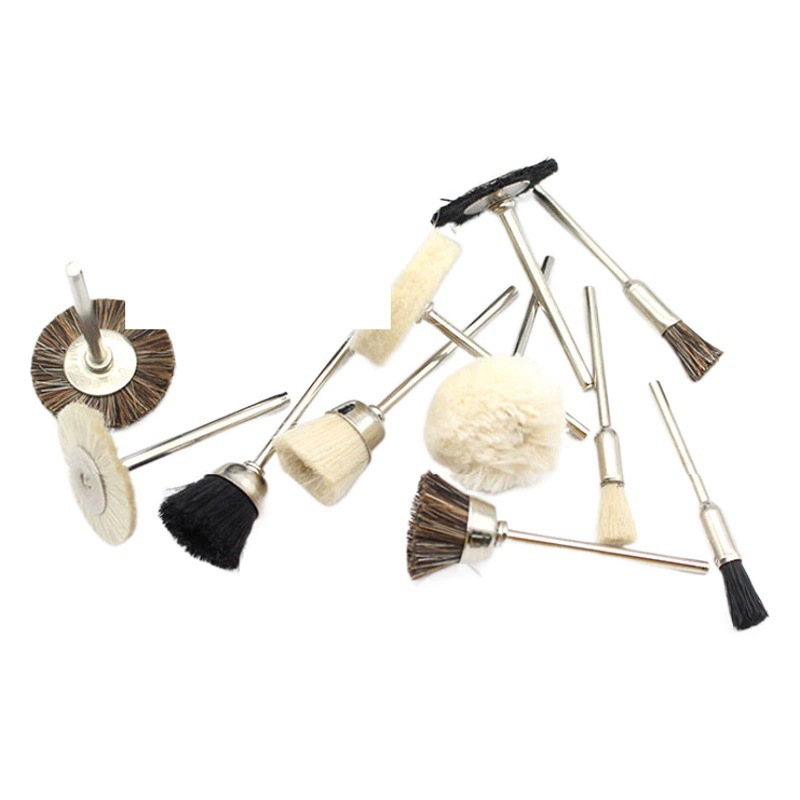 Нефритовый нефритовый зеркальный Полировальный Инструмент Шлифовальная головка Мини со стержнем электрическая маленькая щетка для очистки мягкой шерсти колесо 2,35 ручка