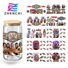 WWE ˤ����ϵ�� UV�Dӡ�Nˮ����16oz�������N�P�N �羳����10�f