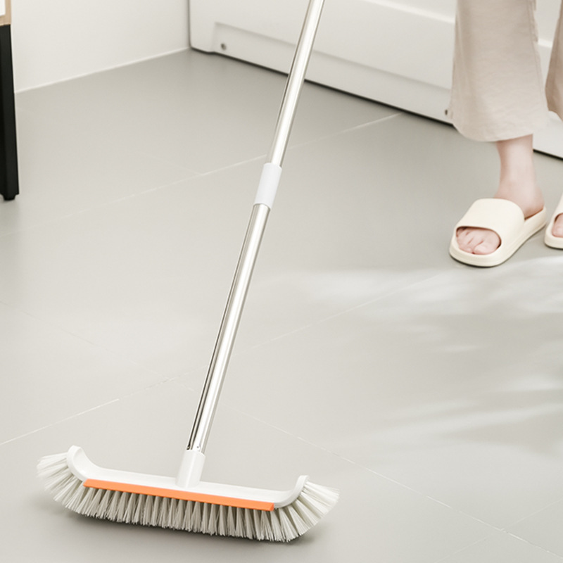 kinbata two-in-one toilet floor brush long handle brush toilet bathroom bristles floor brush l