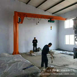厂家优惠销售1吨立柱式电动旋转单臂吊3吨5吨固定式悬臂吊起重机