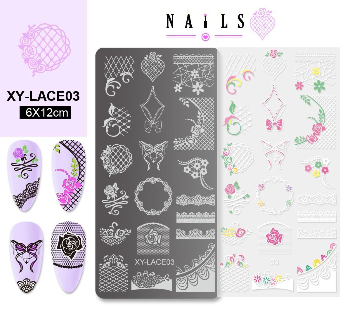 XY-LACE03 de placa de acero