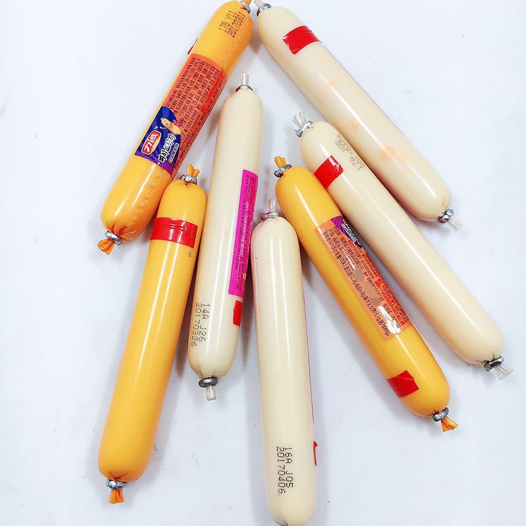 Li Cheng Leisure Bucket Frozen Fish Intestines Original Cheese Flavor 1 Set Includes 6 Buckets, 2 Pounds Per Bucket