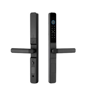 Cross-Border Hot Selling Graffiti Tongtong Smart Lock Broken Bridge Aluminum Fingerprint Password Card Unlocking