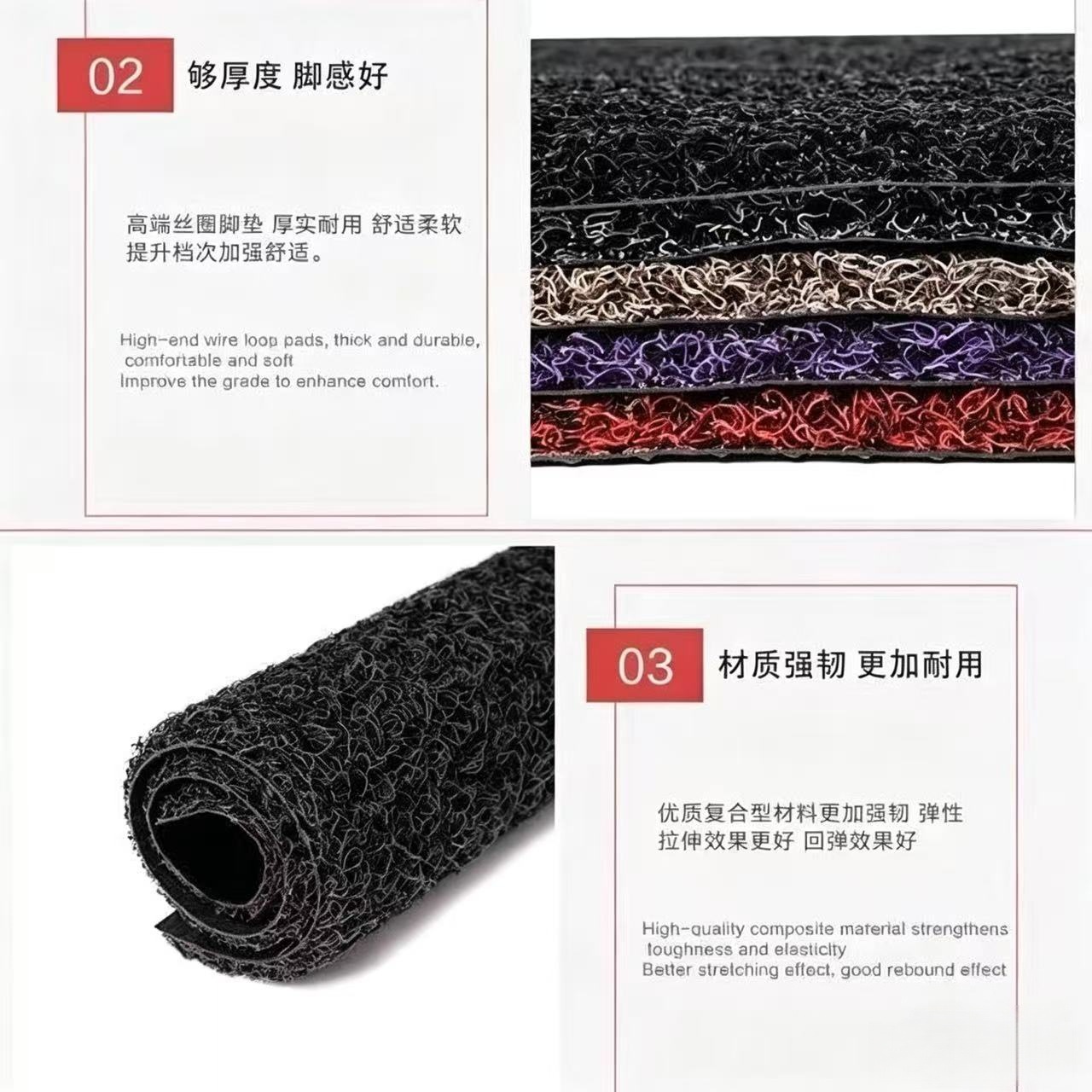 Electric vehicle and electric motorcycle foot pads, universal non-slip pads, can be cut to size