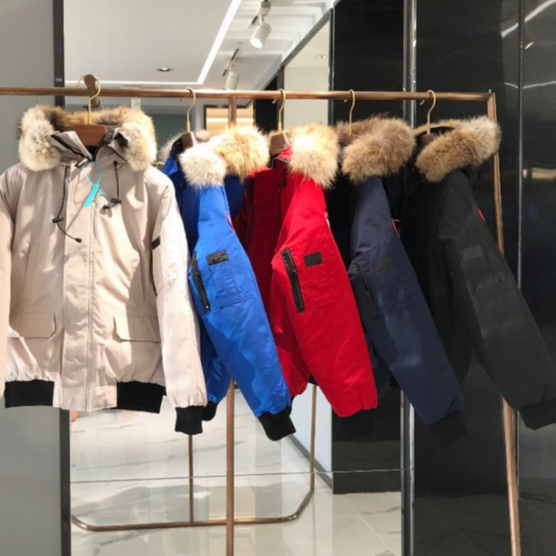 Putian Pure Original High-End Version Canada Goose down Jacket Pilot Short Jacket Canadian Style 01 Parka Coat