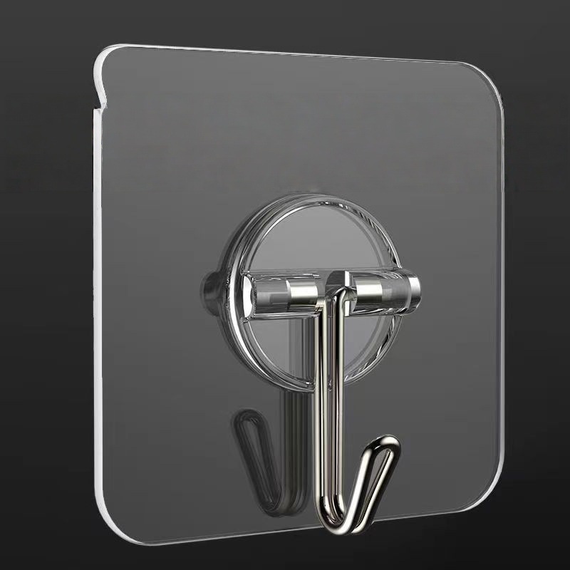 gancho adhesivo gancho adhesivo sin perforación, carga sin clavos, pegado en la pared, trapador de baño, pegado adhesivo fuerte