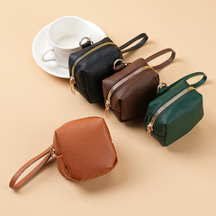 新しい輸出外国貿易半手作りミニ小銭入れポータブル口紅収納袋 pu 小銭入れマシンバッグ小さなカードバッグ