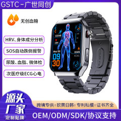 クロスボーダーF700スマート腕時計血糖血圧心拍数ECGマイクロ健康診断SOS転倒ビジネススポーツ腕時計