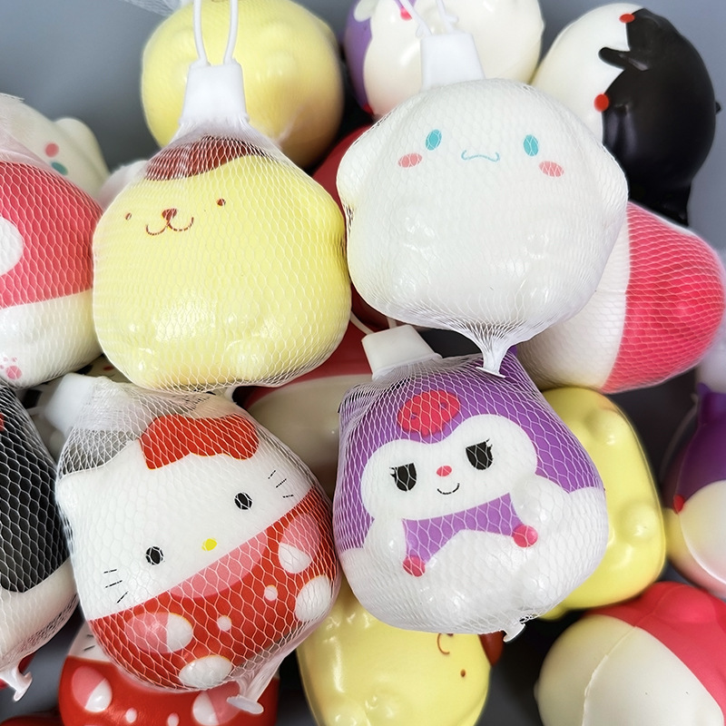 サンリオ ニンニクおもちゃ ストレス解消 子供向け小さなおもちゃ スローリバウンド人形 減圧グッズ ギフト ホオジロバード置物 屋台卸売|undefined