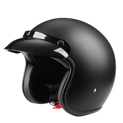 Foreign Trade Specializes in Motorcycle Helmets, Cross-Border Retro Half Helmets, Electric Vehicle Helmets, Unisex Fashionable Motorcycle Helmets