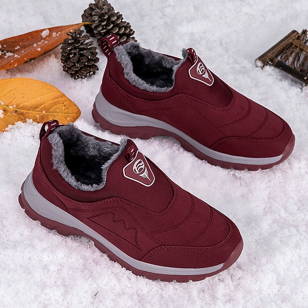 Winter warm footwear, keep warm walking shoes for mother, for middle age