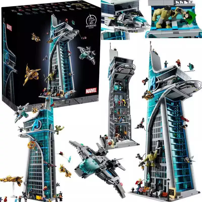 Lego, The Avengers, heroes, constructor, Marvel