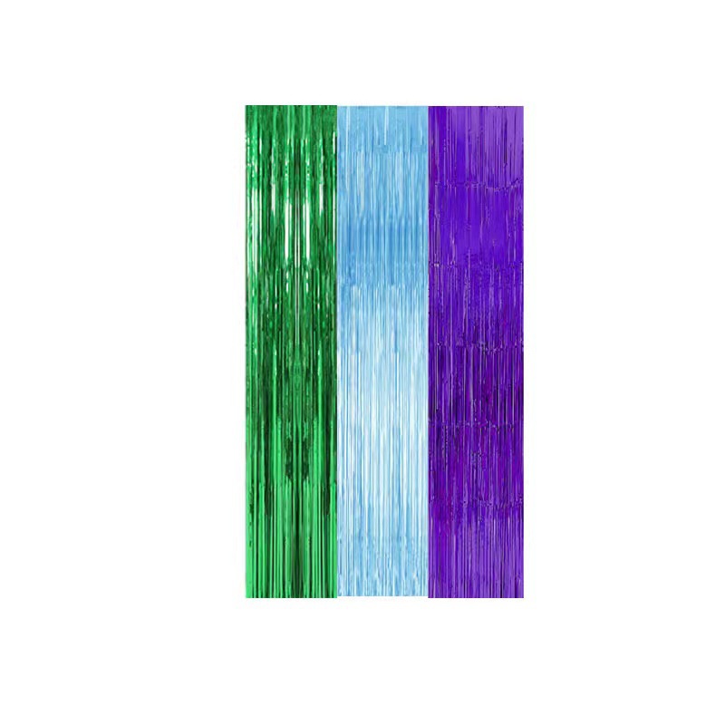 녹색 라이트 블루 보라색