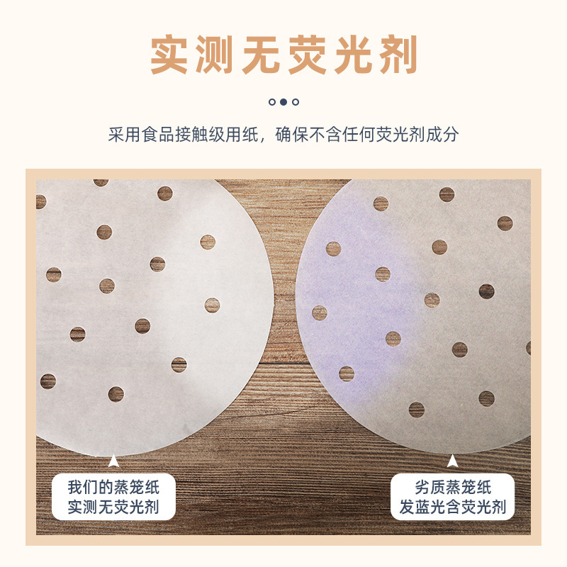 蒸しパン用蒸し器紙、蒸し器マット、蒸しパンマット、紙マット、ノンスティック家庭用蒸し器、使い捨て|undefined