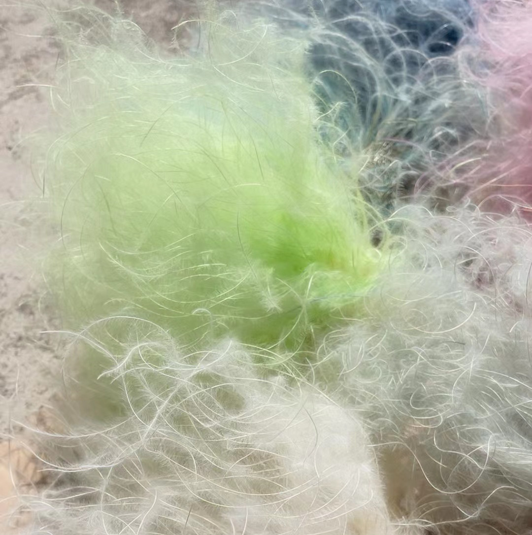 Flor eterna de plumas de peluche hierba flor seca flores DIY accesorios de la Flor al por mayor del Día de San Valentín flor