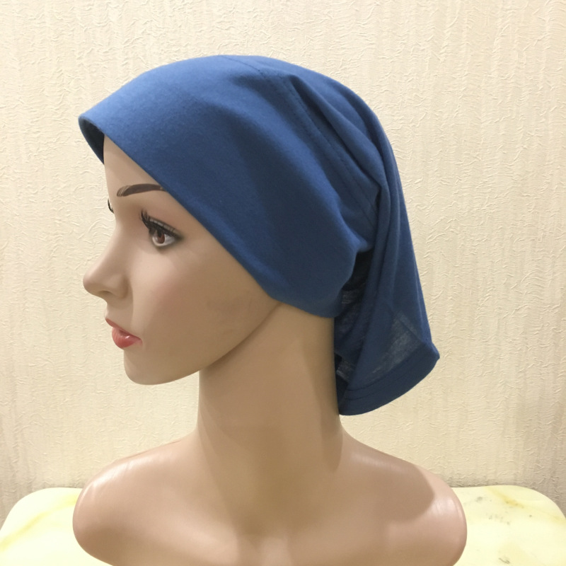 Cotton Two-Ends Hollow Lined Tube Hat Comfortable Base Hat Scarf H066