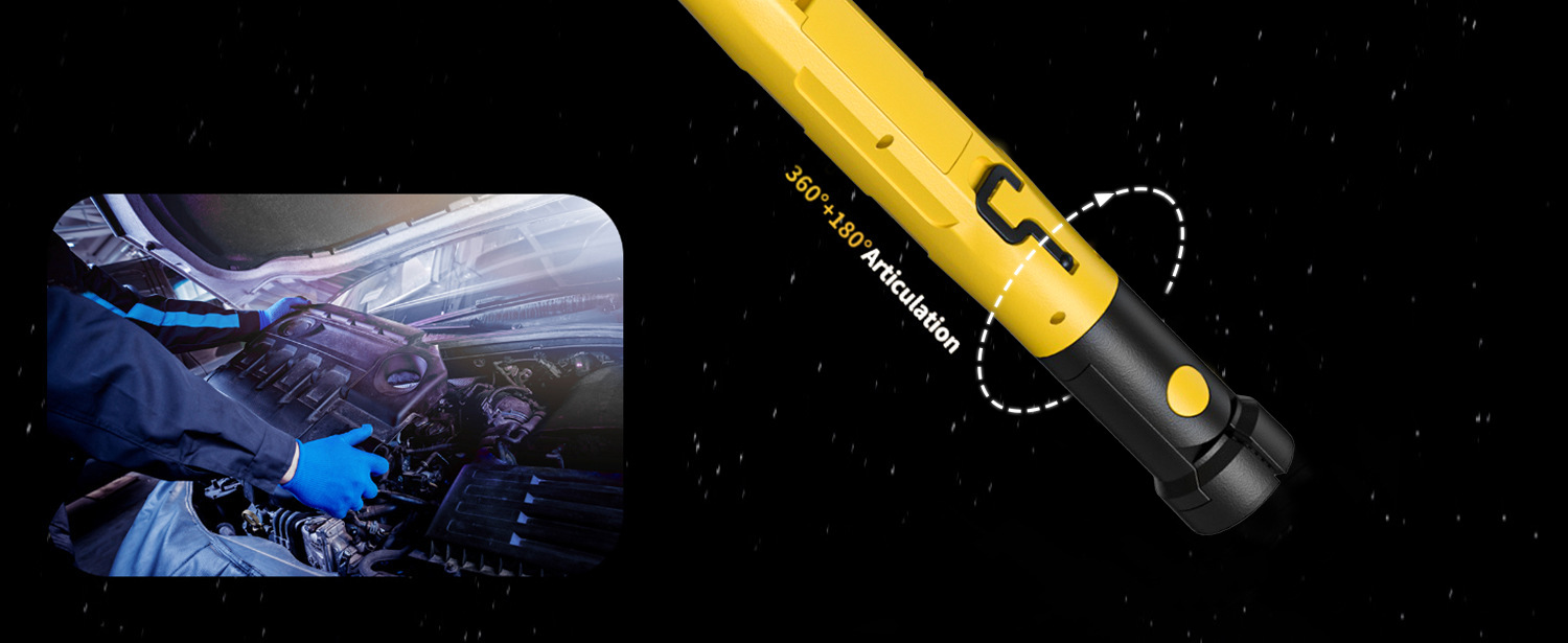 Cross-border emergency COB multifunctional magnetic repair work light 3000 lumens outdoor rechargeable hanging lighting lamp