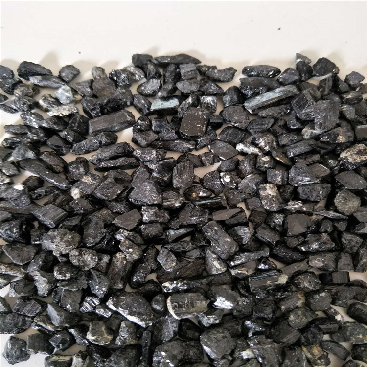 供应电气石颗粒  新疆阿勒泰碧玺托玛琳颗粒  水处理滤料