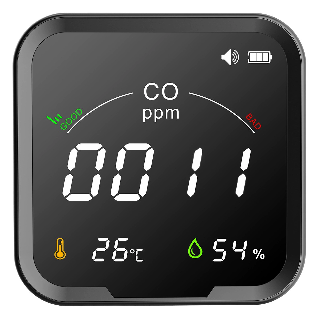 SOURCE Заводской экспорт сигнализация угарного газа Бытовая сигнализация CO детектор отравления угарным газом