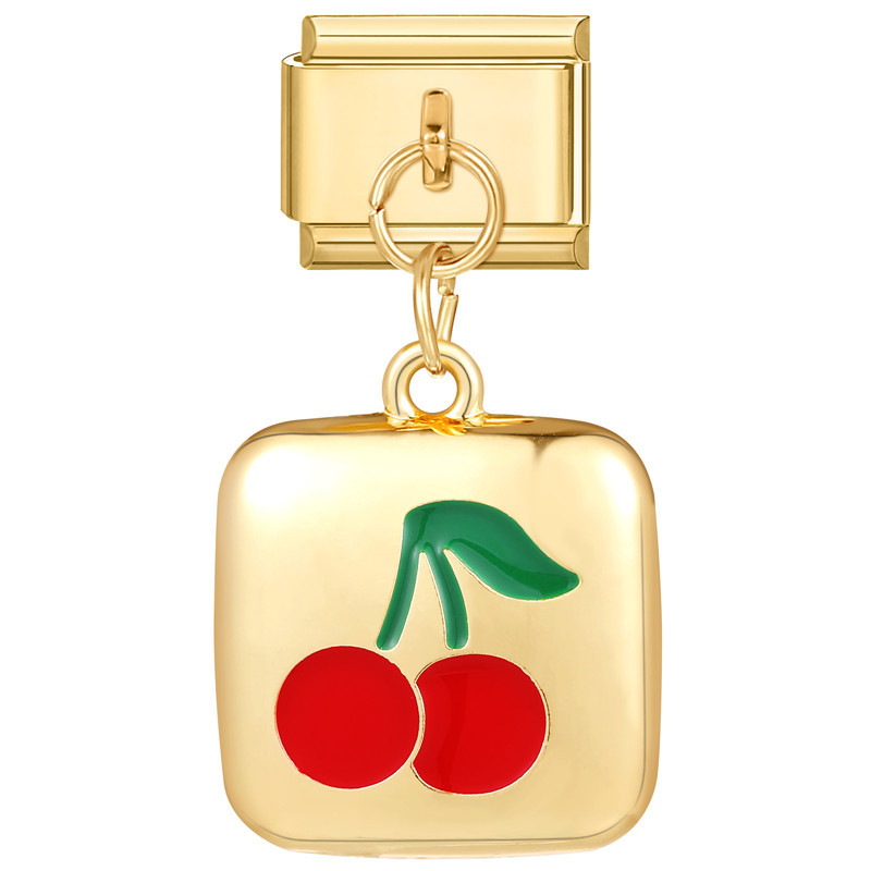 Gold base-square cherry