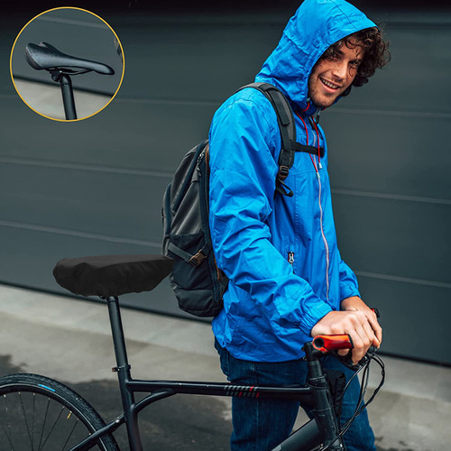 Two bike seat covers for mountain bikes, dustproof covers, outdoor waterproof bike seat covers