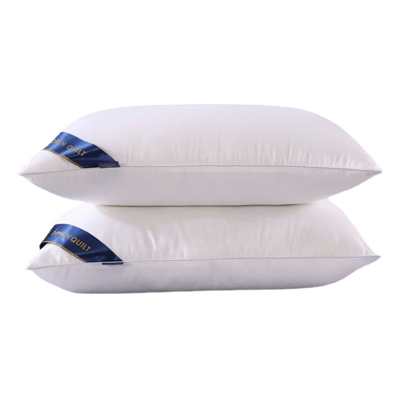 ヒートンホテル枕芯 家庭用 大人用 羽根シルク枕 シングル 販促ギフト枕 首枕